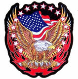 REFLECTIVE EAGLE JUMBO PATCH (Sold by the piece)