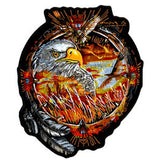 JUMBO EAGLES DREAMCATCHER  Patch 11 INCH (Sold by the piece)