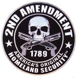 JUMBO 2ND AMENDMENT 9 inch PATCH (Sold by the piece)