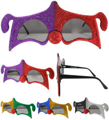 JESTER CLOWN PARTY GLASSES (Sold by the piece or dozen )