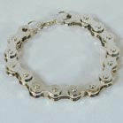 METAL BIKE CHAIN MOTORCYCLE BRACELETS (Sold by the piece or dozen)