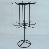 16 INCH BLACK SPINNING JEWELRY RACK (Sold by the piece) *- CLOSEOUT NOW $7.50 EACH