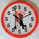 NO DRINKING UNTIL 5 NOVELTY 10 INCH CLOCK (Sold by the piece) * SALE * * CLOSEOUT * ONLY $4.50 EA