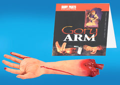 REALISTIC GORY BOODLY FAKE ARM  ( sold by the piece )