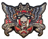 JUMBO AMERICAN TRADITIONAL  PATCH 5 INCH (Sold by the piece)