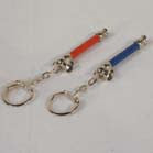 COLORED PIPE NOVELTY KEY CHAIN (Sold by the dozen)