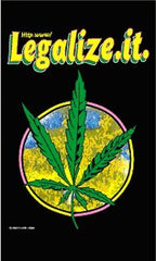 LEGALIZE IT 3' X 5' MARIJUANA FLAG (Sold by the piece)