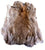 BROWN NATURAL RABBIT SKIN PELT (Sold by the piece)