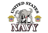 UNITED STATES US NAVY GOAT MASCOT military 3 X 5 FLAG ( sold by the piece )