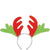 FUZZY REINDEER ANTLER HEADBAND ( sold by the piece or dozen)