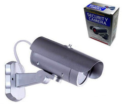 REALISTIC LOOKING SILVER BARREL TUBE FAKE VIDEO DUMMY CAMERA (Sold by the piece)