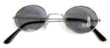 JL ROUND GRAY LENSE SILVER FRAME SUNGLASSES (Sold by the piece or dozen)