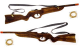 24 INCH WOODEN RIFLE ELASTIC SHOOTER GUN (Sold by the piece or dozen)