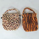 ANIMAL PRINT LEOPARD GIRLS PURSES (Sold by the dozen)  *CLOSEOUT* NOW ONLY .50 CENTS EA