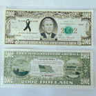 2002 DOLLAR BILL (Sold by the pad of 25 bills) NOW ONLY 50 CENTS PER PAD OF 25 PC