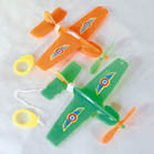 FLYING AIRPLANE ON STRING (Sold by the dozen)