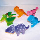 MOVING HEAD DINOSAURS (Sold by the dozen) CLOSEOUT NOW $1 EA