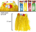 KIDS / CHILDRENS SIZE HULA SKIRTS (Sold by the PIECE or dozen) *- CLOSEOUT NOW ONLY $1 EA