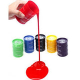 LARGE BARREL OF COLORED OIL SLIME ( sold by the piece or dozen )
