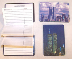TWIN TOWERS MAGNETIC ADDRESS PHONE BOOK (Sold by the dozen) NOW ONLY 25 CENTS EACH