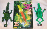 GIANT SIZE BLOWUP INFLATE RUBBER LIZARD AND FROG REPTILES YOYO (Sold by the PIECE OR dozen)
