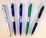 COLORED LASER & LED LIGHT PEN  (Sold by the dozen) CLOSEOUT $ 1 EACH