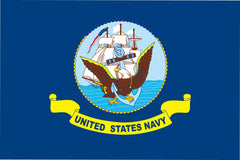 NYLON HEAVY DUTY UNITED STATES US NAVY SHIP military 3' X 5' FLAG (Sold by the piece)