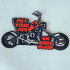 PUT YOUR ASS ON SOME CLASS 4 IN PATCH (Sold by the piece or dozen ) CLOSEOUT AS LOW AS 75 CENTS EA