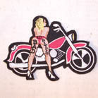 BIKER BITCH BUTT & BIKE PATCH (Sold by the piece OR dozen ) -* CLOSEOUT AS LOW AS .75 CENTS EA