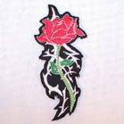 TRIBAL ROSE PATCH (Sold by the piece)