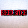 BIKE BITCH 4 INCH PATCH (Sold by the piece or dozen ) -* CLOSEOUT AS LOW AS 50 CENTS EA