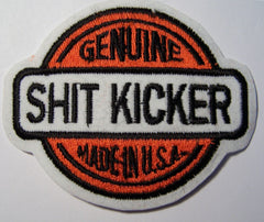 GENUINE SH** KICKER 3 1/2 INCH EMBROIDERED PATCH (Sold by the piece)