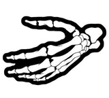 LEFT SKELETON HAND PATCH (Sold by the piece)