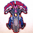 BOSS HOG 4 INCH  PATCH (Sold by the piece or dozen ) CLOSEOUT AS LOW AS 75 CENTS EA