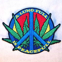 LUNG FULL 3 INCH PATCH (Sold by the piece or dozen ) -* CLOSEOUT AS LOW AS 75 CENTS EA