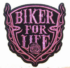 BIKER FOR LIFE PATCH (Sold by the piece)