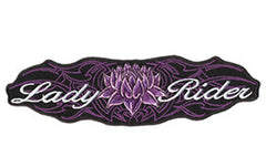 LADY RIDER ROSE PATCH (Sold by the piece)