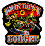 VETS DONT FORGET 4 INCH PATCH (Sold by the piece)