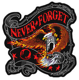 NEVER FORGET EAGLE PATCH (Sold by the piece)