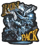 RUN WITH THE PACK PATCH (Sold by the piece)
