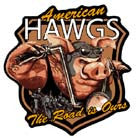 AMERICAN HAWGS PATCH (Sold by the piece)