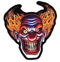 FLAMING CLOWN PATCH (Sold by the piece)