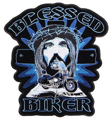 BLESSED BIKER PATCH (Sold by the piece)