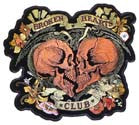 BROKEN HEARTS CLUB PATCH (Sold by the piece)