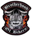 BROTHERHOOD OF BIKER PATCH (Sold by the piece)