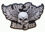 MASTER WING SKULL DELUXE PATCH (Sold by the piece)