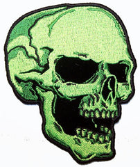 GREEN SKULL PATCH FACING RIGHT (Sold by the piece)
