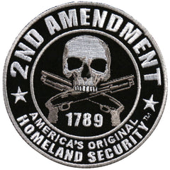HOMELAND SECURITY EMBROIDERED PATCH 4 INCH (Sold by the piece)