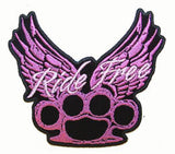 RIDE FREE KNUCKLES PATCH (Sold by the piece)