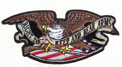 RIGHT TO BEAR ARMS PATCH (Sold by the piece)